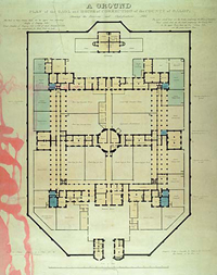 Plan of the prison